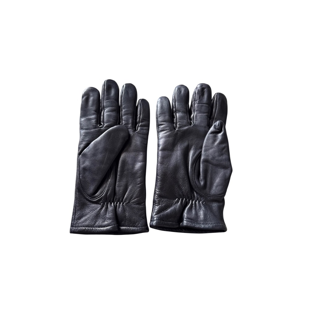 Aris Mens Black Genuine Leather Thinsulate Lined Winter Gloves XL 76039